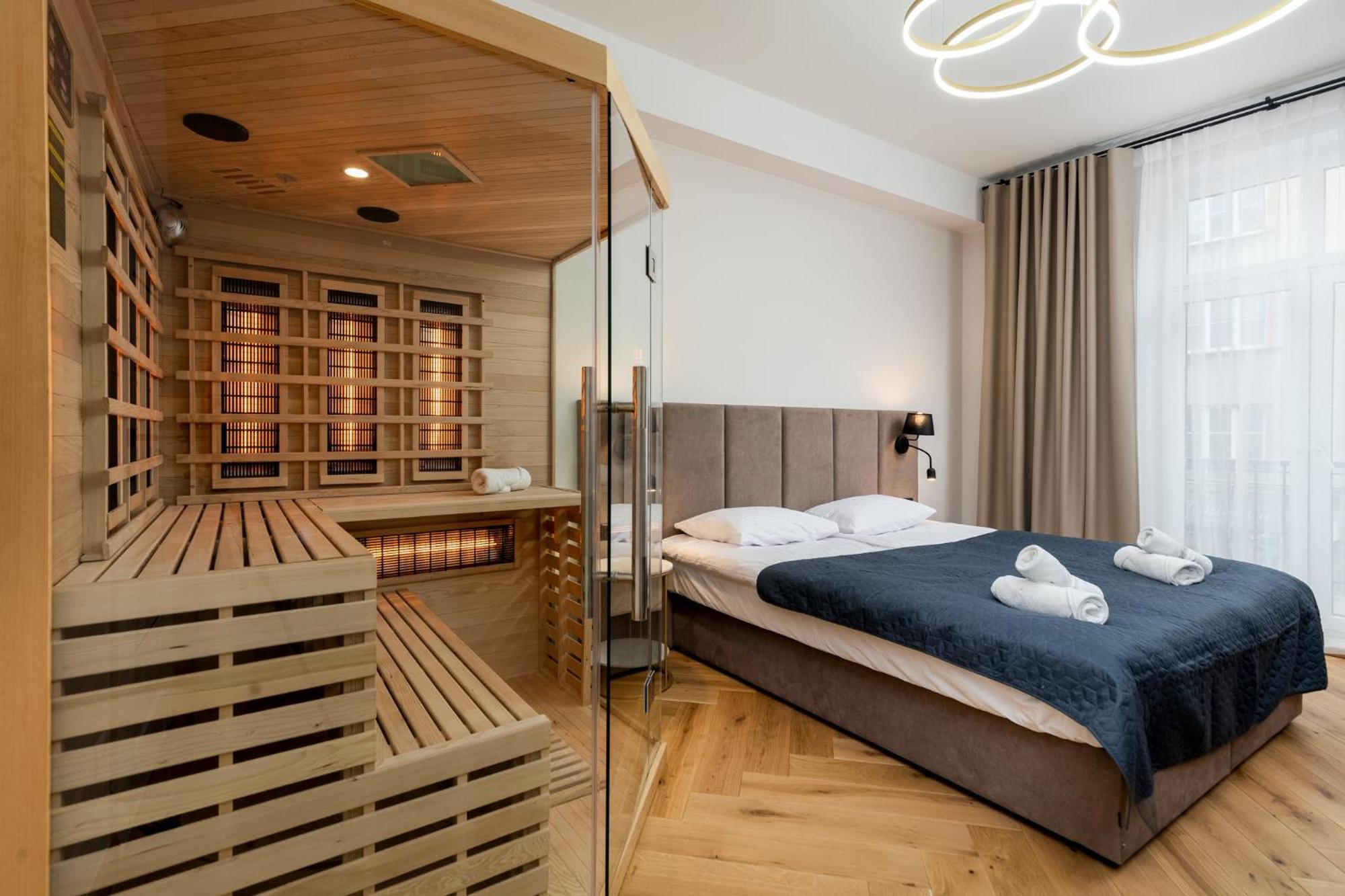 Spa Bedrooms With Sauna&Bath And Free Parking Kraków Eksteriør billede