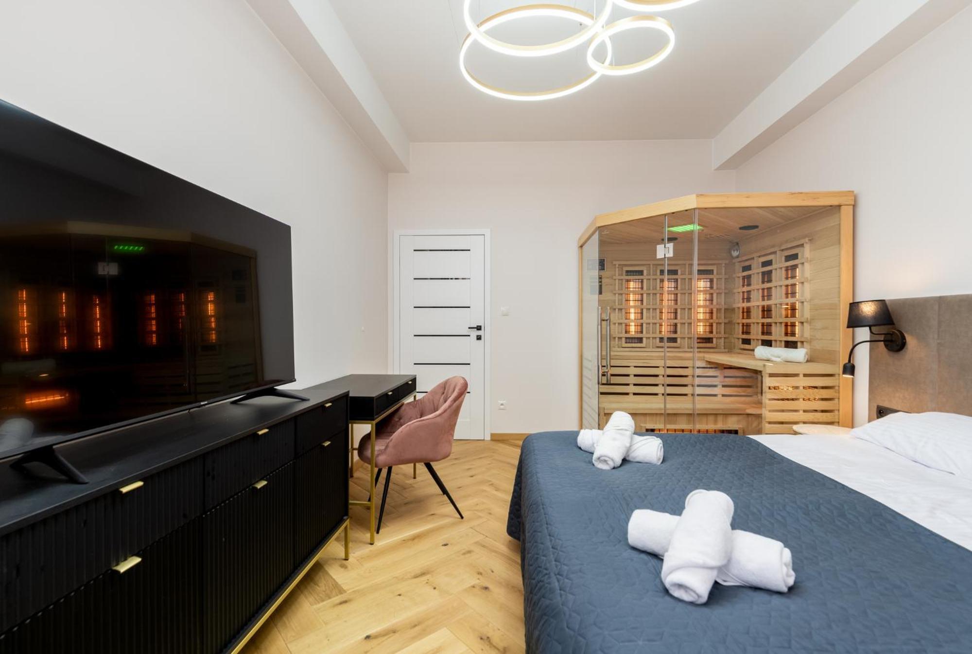Spa Bedrooms With Sauna&Bath And Free Parking Kraków Eksteriør billede